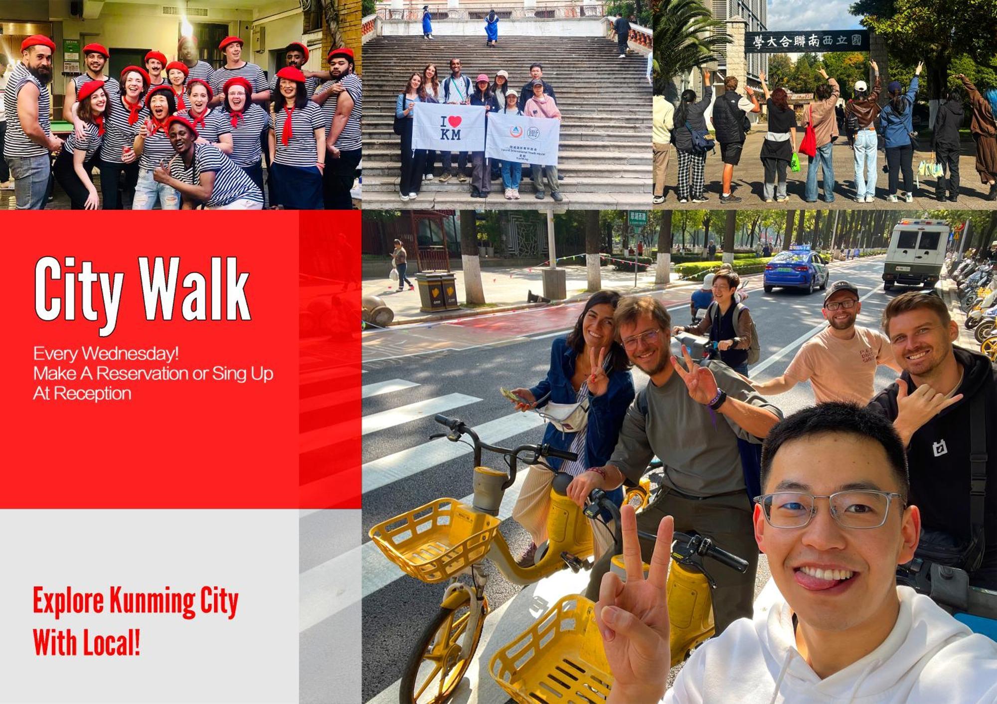 The Cloudland International Youth Hostel Close To The City Center,10 Min Walks To The Subway, Close To The Night Market, Old Street, Green Lake, English-Speaking Service, Free Activity Convenient Payment And Visa Cards Are Accepted Kunming Exteriör bild