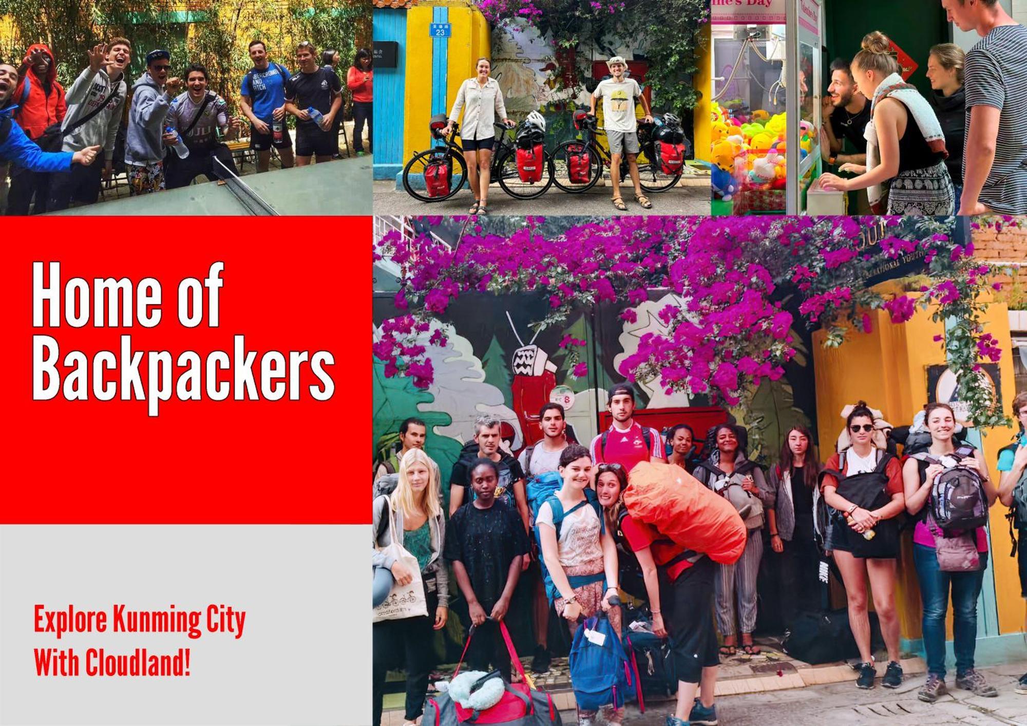 The Cloudland International Youth Hostel Close To The City Center,10 Min Walks To The Subway, Close To The Night Market, Old Street, Green Lake, English-Speaking Service, Free Activity Convenient Payment And Visa Cards Are Accepted Kunming Exteriör bild